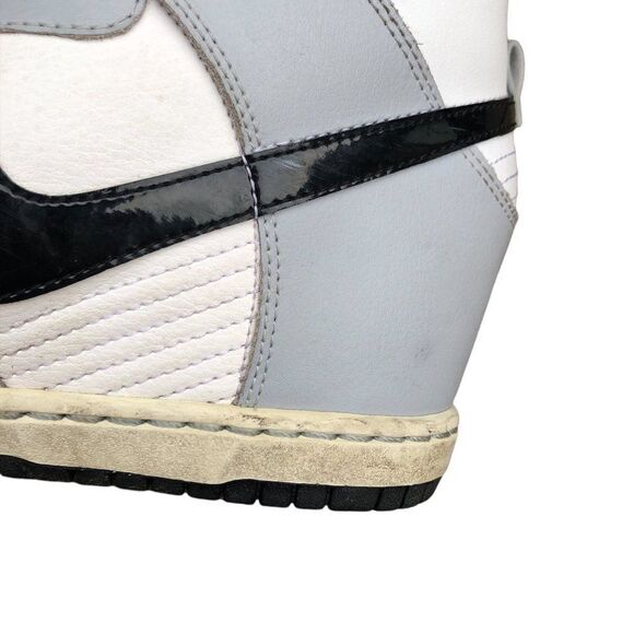 Rare 2013 Nike Dunk Sky High 'Shadow' Wolf Grey Size 7 - Picture 13 of 16